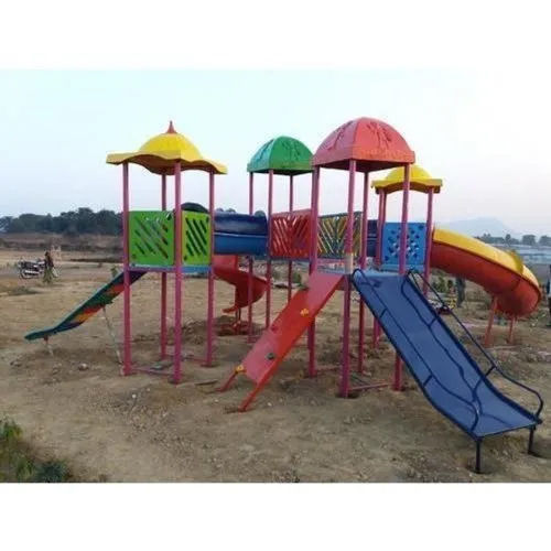 Multicolour Outdoor Multiplay Equipment