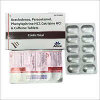 Aceclofenac  Paracetamol Phenylephrine HCL Tablets