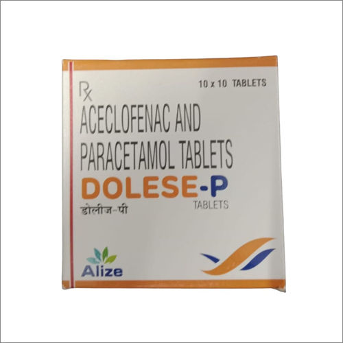 Aceclofenac And Paracetamol Tablets Age Group: Adult