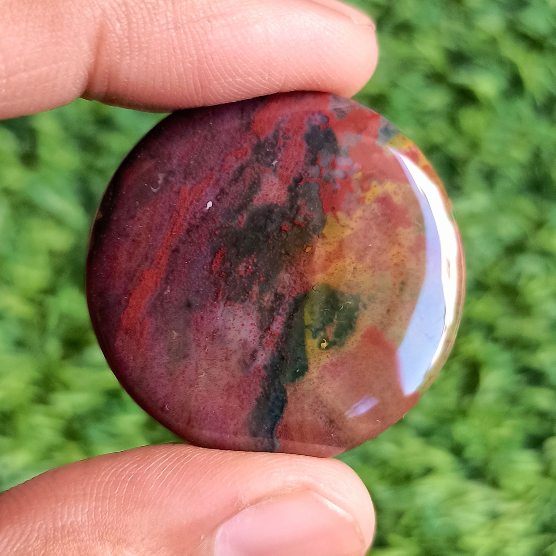 Blood Stone Cabochon