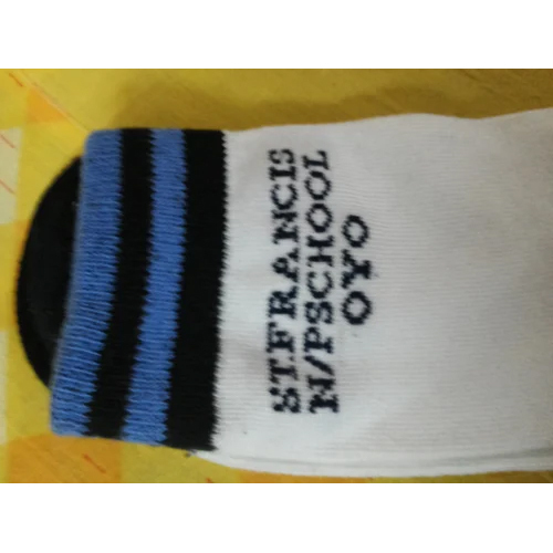 Calf Length Stripped School Socks