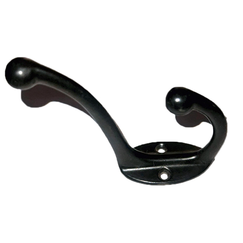 Clothes H1B Coat Hook Black