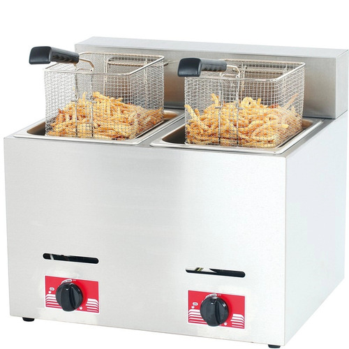 GAS FRYER (DOUBLE)