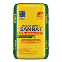 Mp Birla Samrat Advance - Common Cement, 50 Kilograms , Grey Color, High Fineness, Acid-Proof Feature for Durable Applications