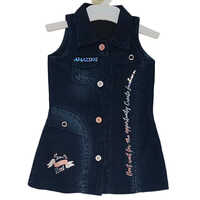 Fancy Girls Denim Frock
