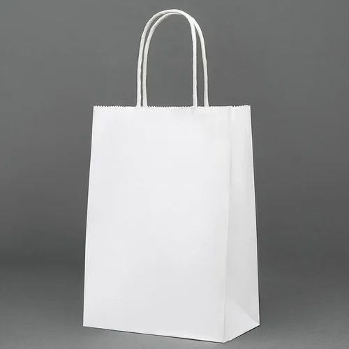 White Paper Shopping Bag
