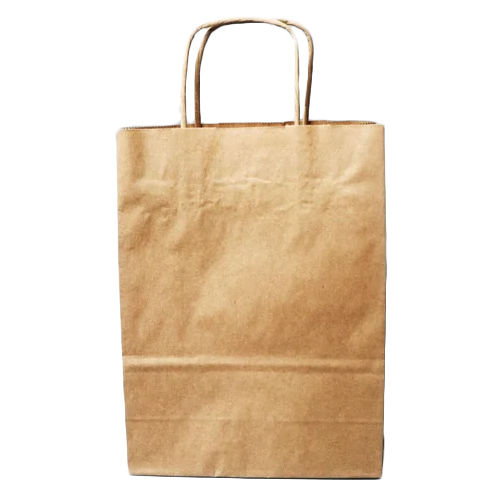 Coated Paper 2Kg Brown Shopping Bag