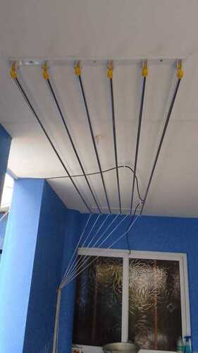 Ceiling mounted pulley type cloth drying hangers in Fairlands  Salem