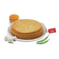 Garlic Khakhra - Wheat Flour, Crispy & Golden Brown Snack | Unique Garlic Flavor, Salty Taste, Ideal With Dips Or Chutneys