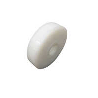 Castor Trolley Wheels - Nylon Material, Galvanized Finish, Various Sizes | Ideal for Industrial Applications, Heavy Load Movement