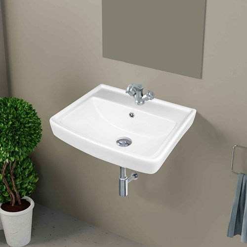 Wall Mount Ceramic Wash Basin