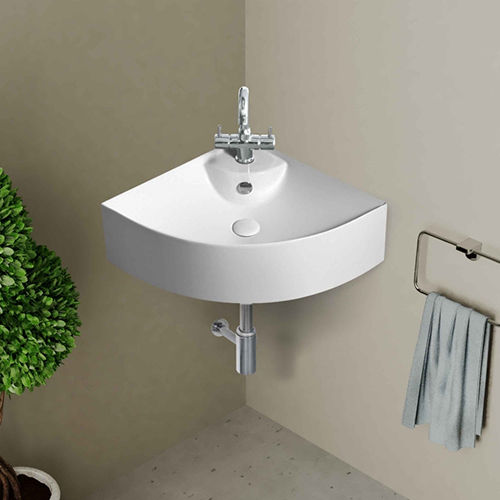 Wall Mount Claret Corner Wash Basin