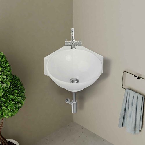 Wall Mounted Counter Top Ceramic Wash Basin