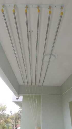 Ceiling mounted pulley type cloth drying hangers in Vasantha Nagar Salem