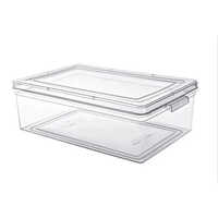 Transparent Plastic Rectangular Container Box