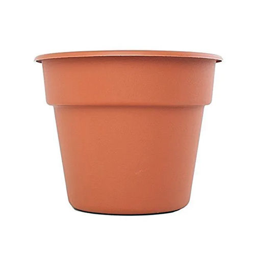 Red Plastic Flower Planter