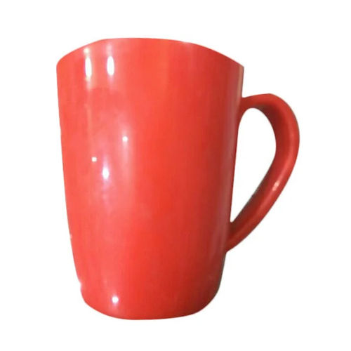 Orange Red Ceramic Mug