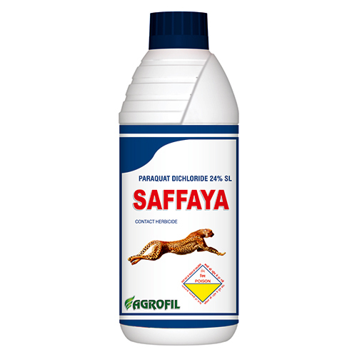 Saffaya Paraquat Dichloride 24 Sl Cntact Herbicide