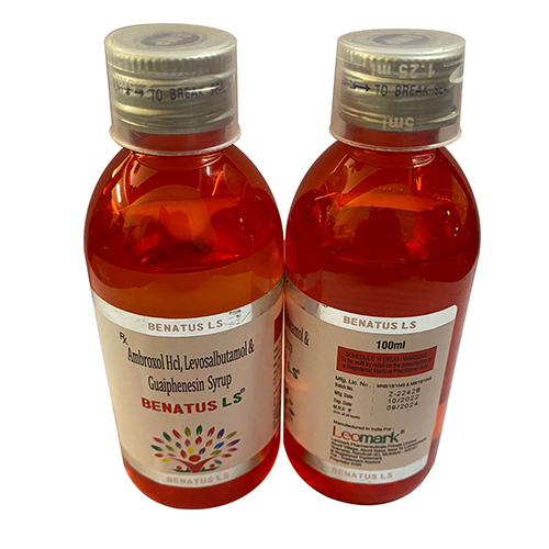 Ambroxol HCI Levosalbutamol And Guaiphenesin Syrup