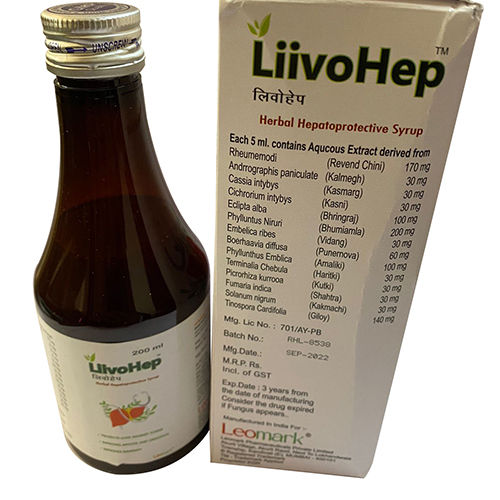 Herbal Hepatoprotective Syrup General Medicines