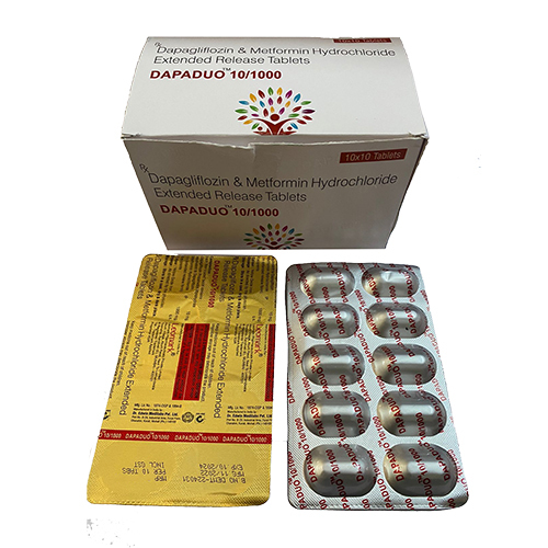 Dapagliflozin And Metformin Hydrochloride Extended Release Tablets