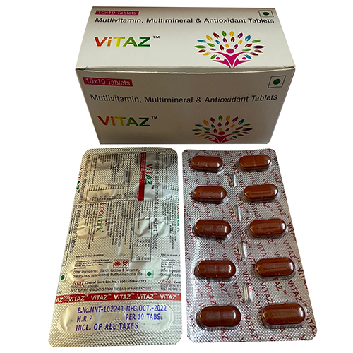 Multivitamin Multimineral And Antioxidant Tablets