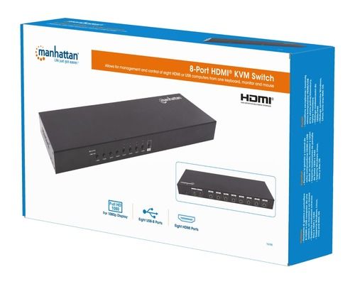 Manhattan 8-Port HDMI KVM Switch