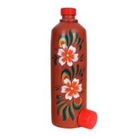 Clay Terracotta Water Bottle