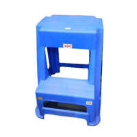 Blue Plastic Step Stool