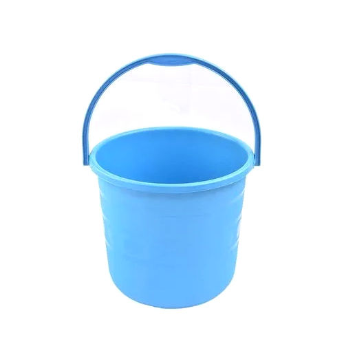 Blue Plastic Water Bucket