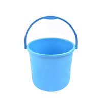 Blue Plastic Water Bucket