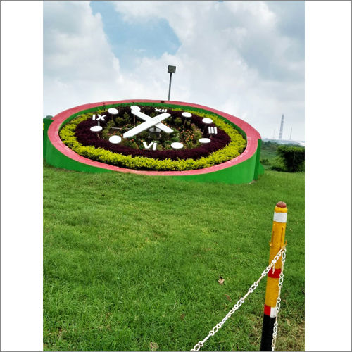 GPS Garden Floral Clocks