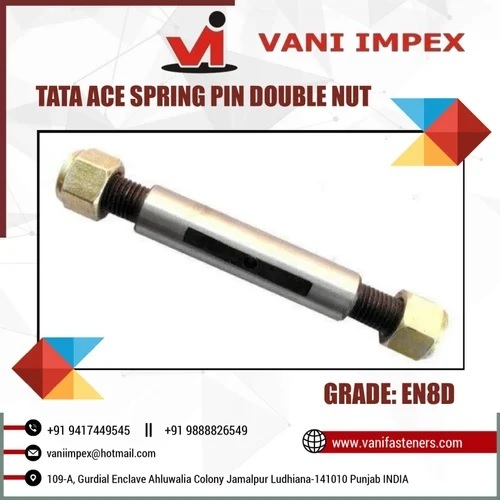 Tata Ace Spring Pin With Double Nut And Tata Ace Spring Pin With Single Nut Latest Price Tata