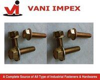 Zinc Plated Flange Bolts