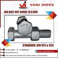 Hexagon Screw Iso 4014 Grade 10.9