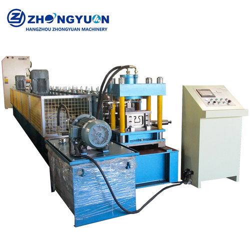 Supermarket shelf rack making forming machine