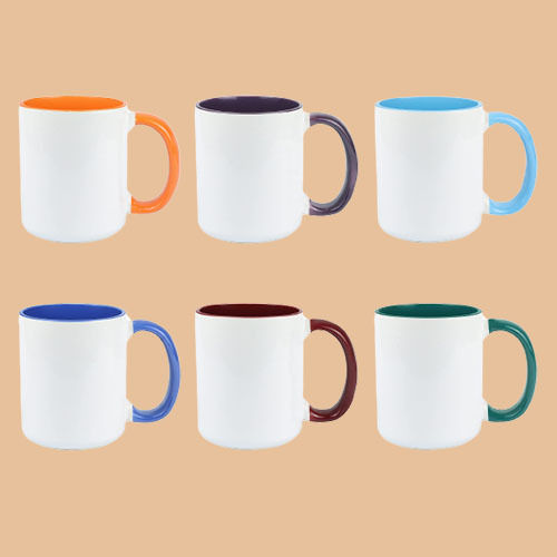 White Round Sublimation Blank 15 oz Mug Best Quality, For Gifting at Rs  125/piece in Noida