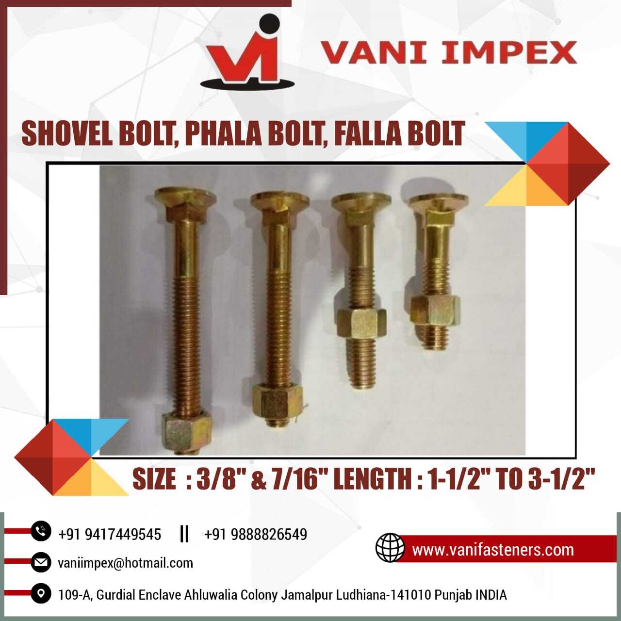 Shovel Bolt