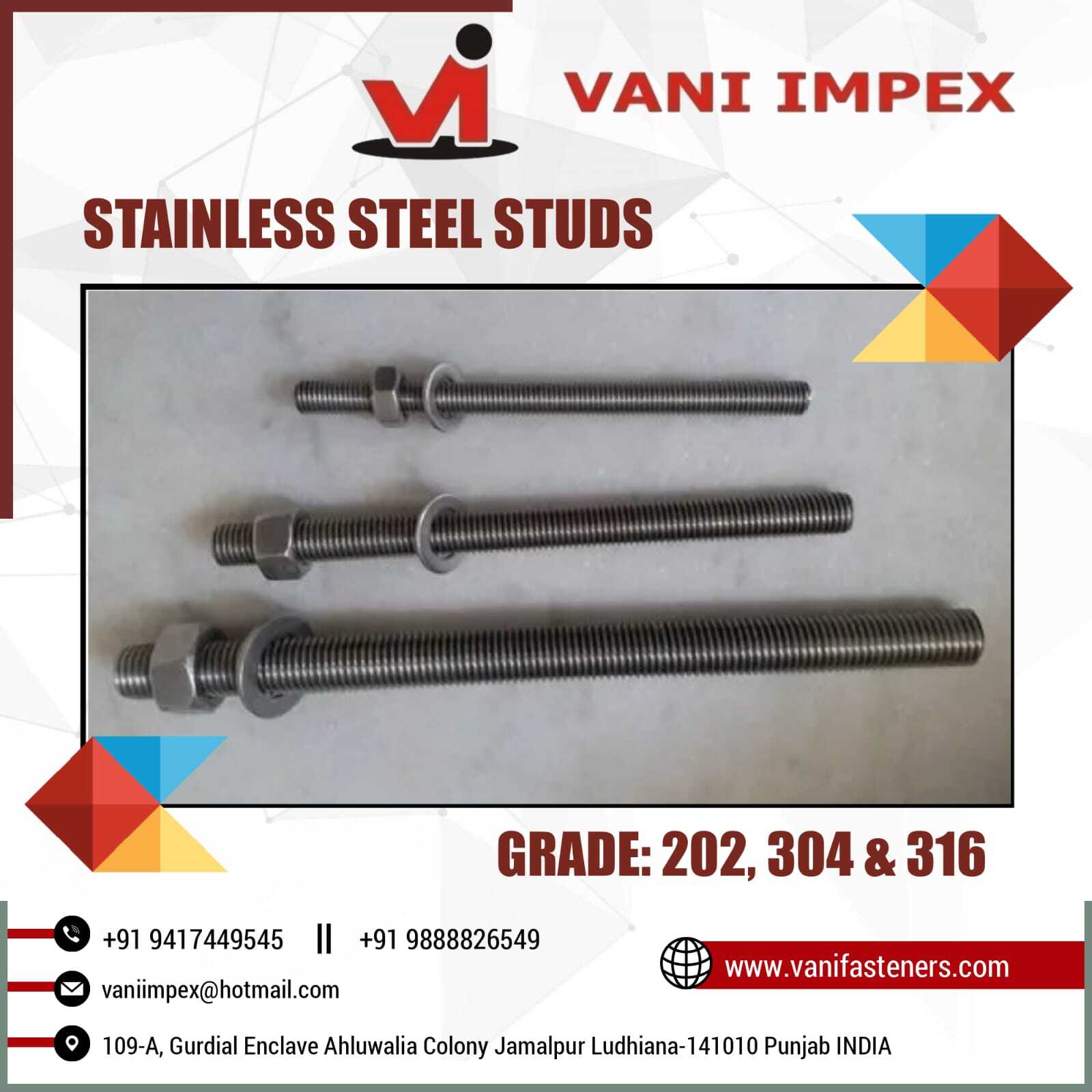 Stainless Steel Stud