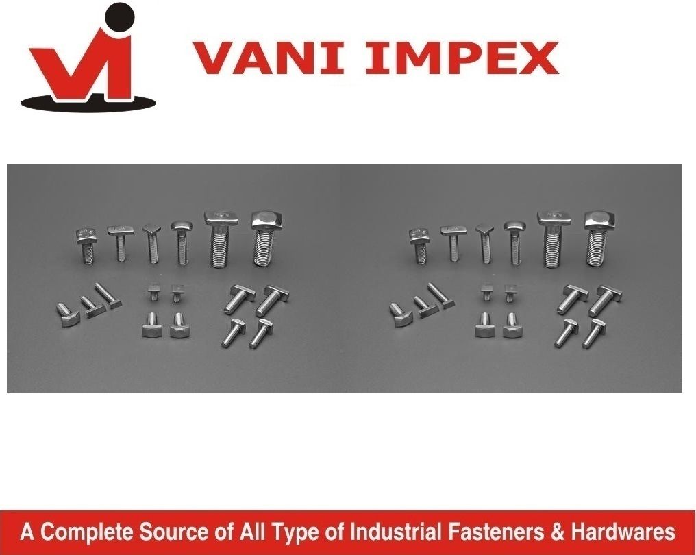 Stainless Steel Tee Hammer Head Bolts