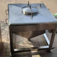 Square Ipc Bin - Material: Stainless Steel