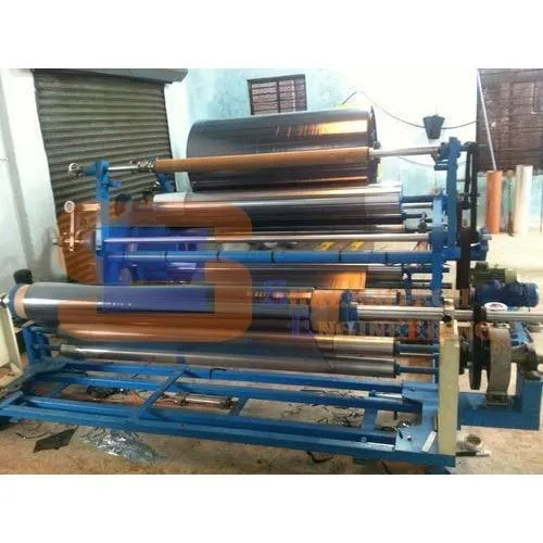 Tarpaulin Slitting Rewinder Machine