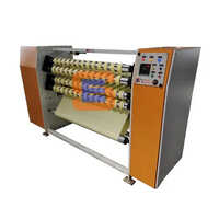 Black Bopp Self Adhesive Tape Slitting Machine