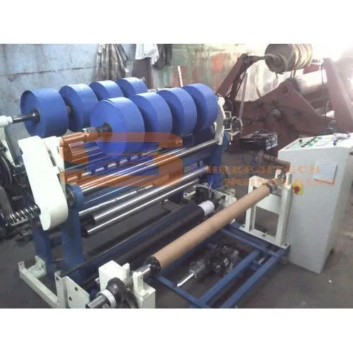 5HP Woven Sack Slitting Rewinder Machine