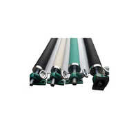 Black And White Rubber Coated Bowed Roll