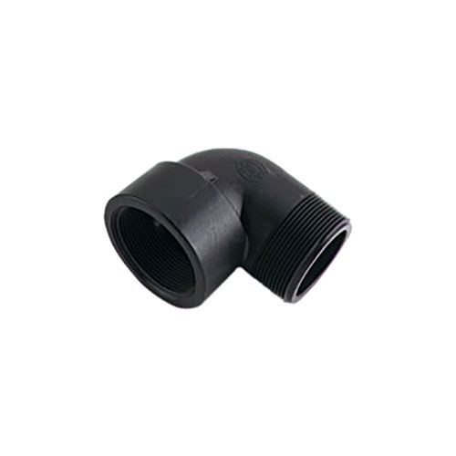 Black Polypropylene 90 Degree Pipe Street Elbows