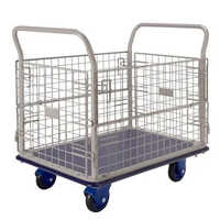 Silver Ss Cage Trolley