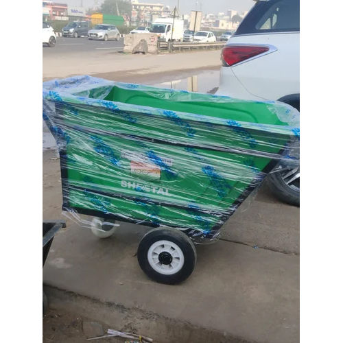 Green Plastic Wheel Barrow