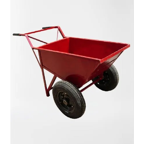 Rust Proof Double Wheel Barrow