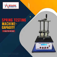 Digital Spring Testing Machine Application: Industrial
